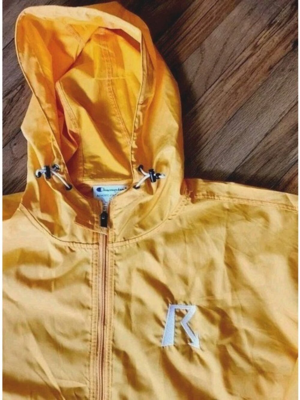 Ryan Hall Y'all CHAMPION Packable Windbreaker Jacket XXL Anorak Zip Hood NEW